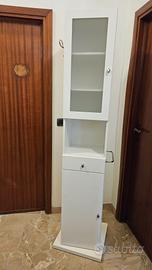 Colonna bagno girevole con specchio