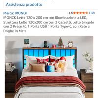 Letto 120 x 200
