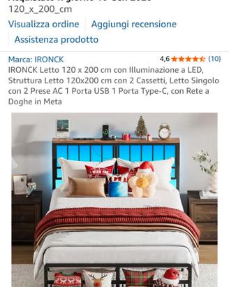 Letto 120 x 200