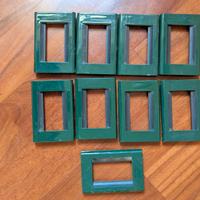 Placca bticino living classic mod.4713 verde bosco