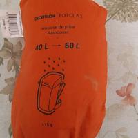 Sacca trekking antipioggia Decathlon zaini 40-60 l