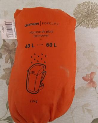 Sacca trekking antipioggia Decathlon zaini 40-60 l