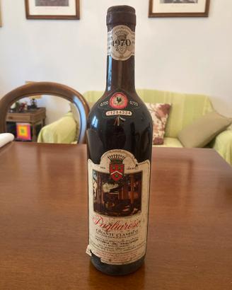 Bottiglia Pagliarese Chianti Classico 1970