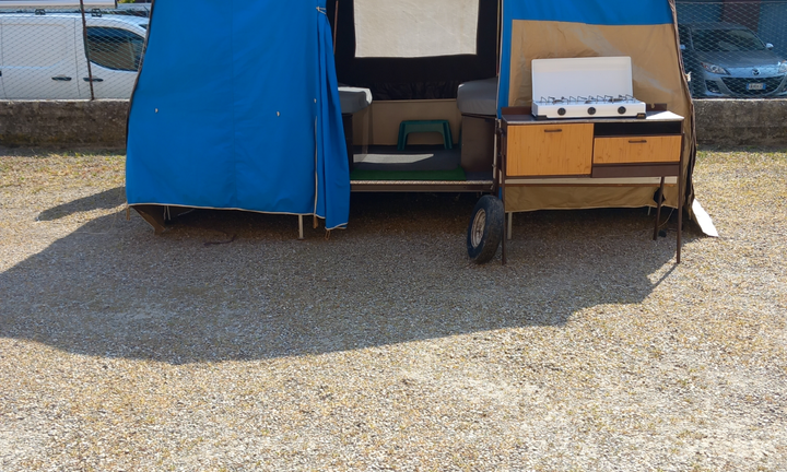 Carrello tenda Raclet