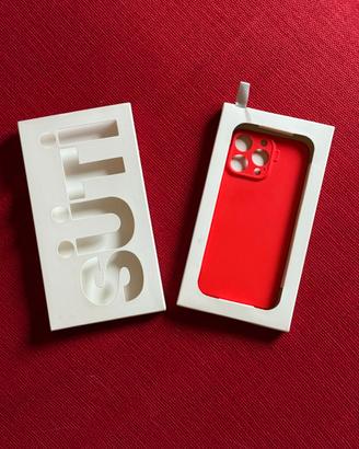 Cover iPhone 15 Pro Max Süti Silicone Sport Red