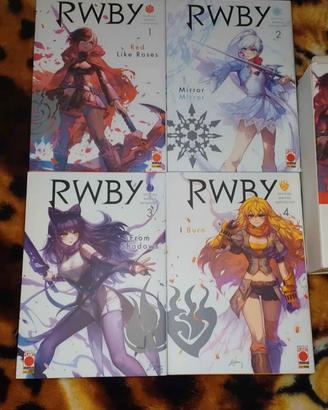Manga RWBY box 4 volumi