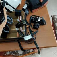 Macchina fotografica AV 1 con accessori