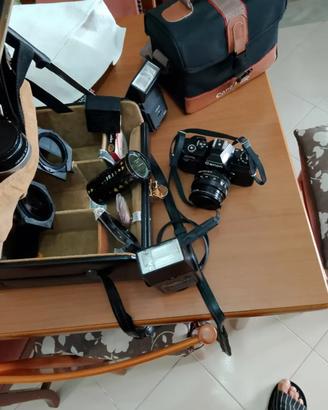 Macchina fotografica AV 1 con accessori