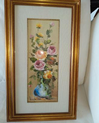 Dipinto vaso di fiori