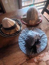 Set di 3 cappelli "Made in Italy"