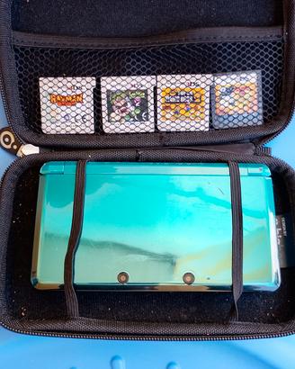Nintendo nintendo 3ds Acqua Blue + Giochi