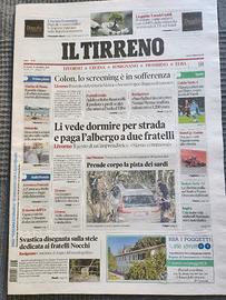 il Tirreno 31 Marzo 2025