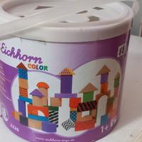 MATTONCINI COLORATI IN LEGNO