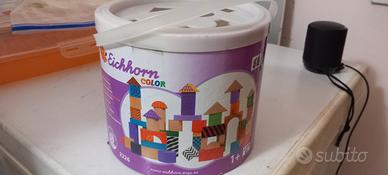 MATTONCINI COLORATI IN LEGNO