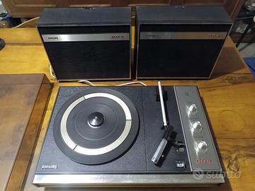 Giradischi PHILIPS 604 Fonovaligia vintage