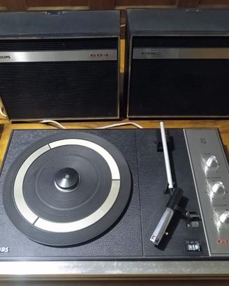 Giradischi PHILIPS 604 Fonovaligia vintage