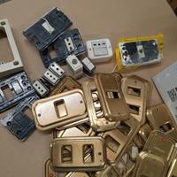 B-Ticino prese , placche , ottone, multiple