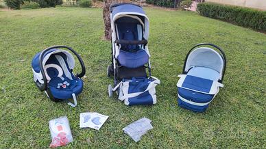 Passeggino Trio chicco my city blu