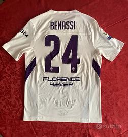 Maglia Fiorentina Benassi Match Worn Coppa Italia