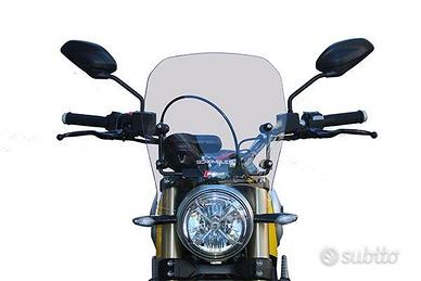 Cupolino scrambler 1100 17 / 18 alto fume chiaro