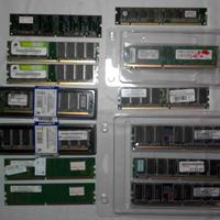 Stock di memorie Ram varie il tutto per 25€.