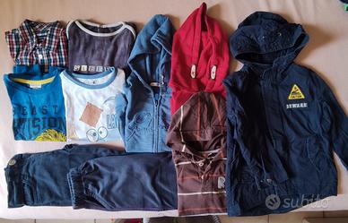 Lotto autunno bambino 4 anni. 104 cm