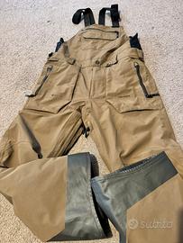 Pantaloni Salopette snowboard sci Volcom Gore-Tex