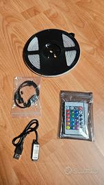 Striscia LED RGB 5 metri Interno-Esterno NUOVA