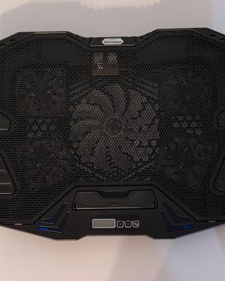 Topmate C5 Base ventilata PC 10"-15,6" led blu