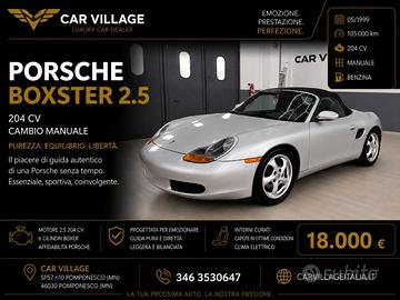 Porsche Boxster 2.5i 24V cat