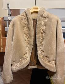 Giacca in pelliccia ecologica