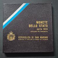 Monete Divisionali San Marino 1974