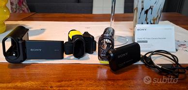 SONY  HDR-AS20  ACTION  CAMERA con accessori