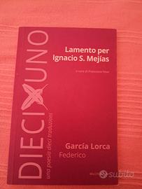Libro "Lamento per Ignacio S. Mejías"