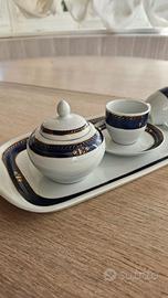Servizio caffè Enrico Coveri vintage anni 90