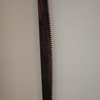 Sega da tronchi vecchia