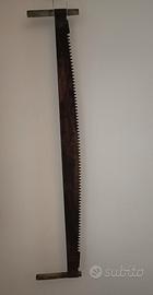 Sega da tronchi vecchia