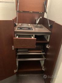 mobile cucina monoblocco con elettrodomestici