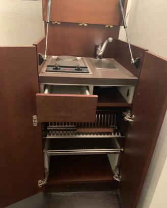 mobile cucina monoblocco con elettrodomestici