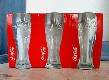 Set x3 bicchieri COCA COLA 