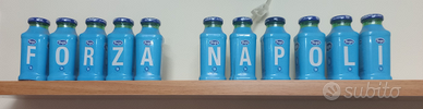 Bottiglie vetro yoga edizione limitata SSC Napoli
