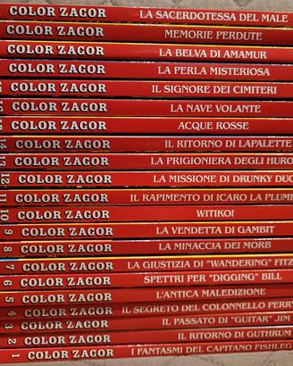 Collana Color Zagor - completa