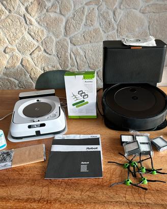 Robot Aspirapolvere Irobot j9+ & Braava jet m6