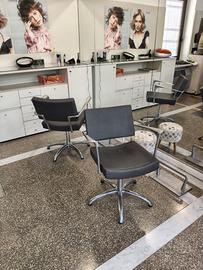 Poltrone, poggiapiedi e pouf salone parrucchieri