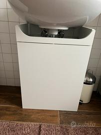 Sottolavabo bagno bianco nuivo