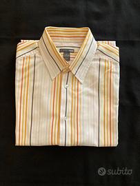 Camicia 41-42 maniche corte a righe - H&M