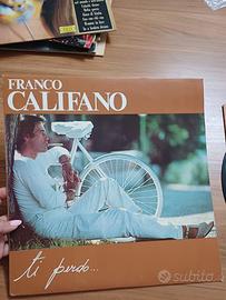 vinile 33 giri Franco Califano Ti perdo