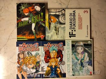 📚 Lotto di Manga 116 – Vari Titoli 📚