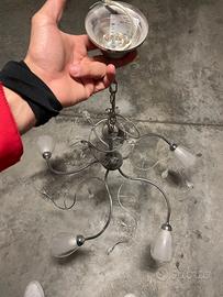 Lampadario moderno 5 luci