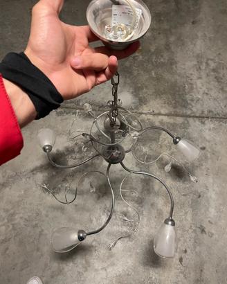 Lampadario moderno 5 luci